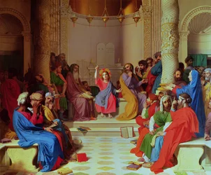 Jesus unter den Ärzten, 1862